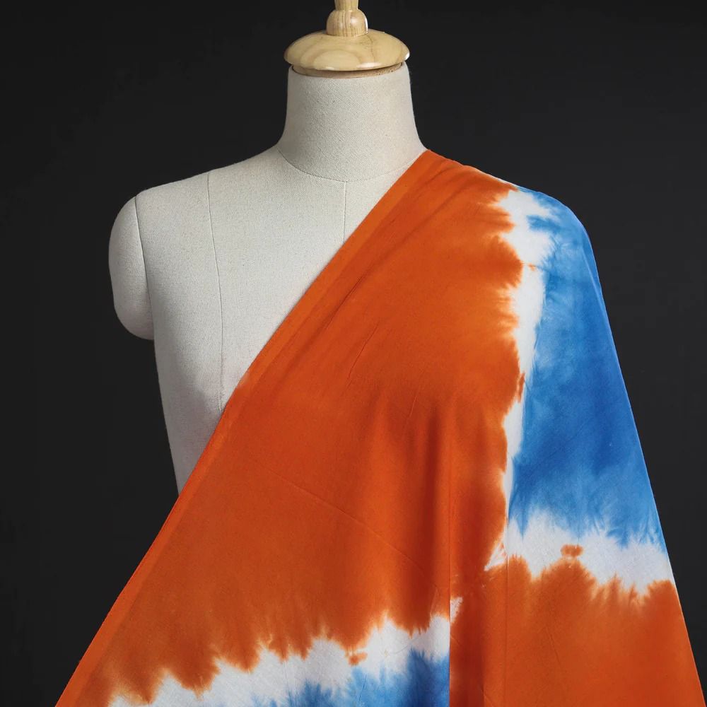 Traditional Blue Shibori Textile